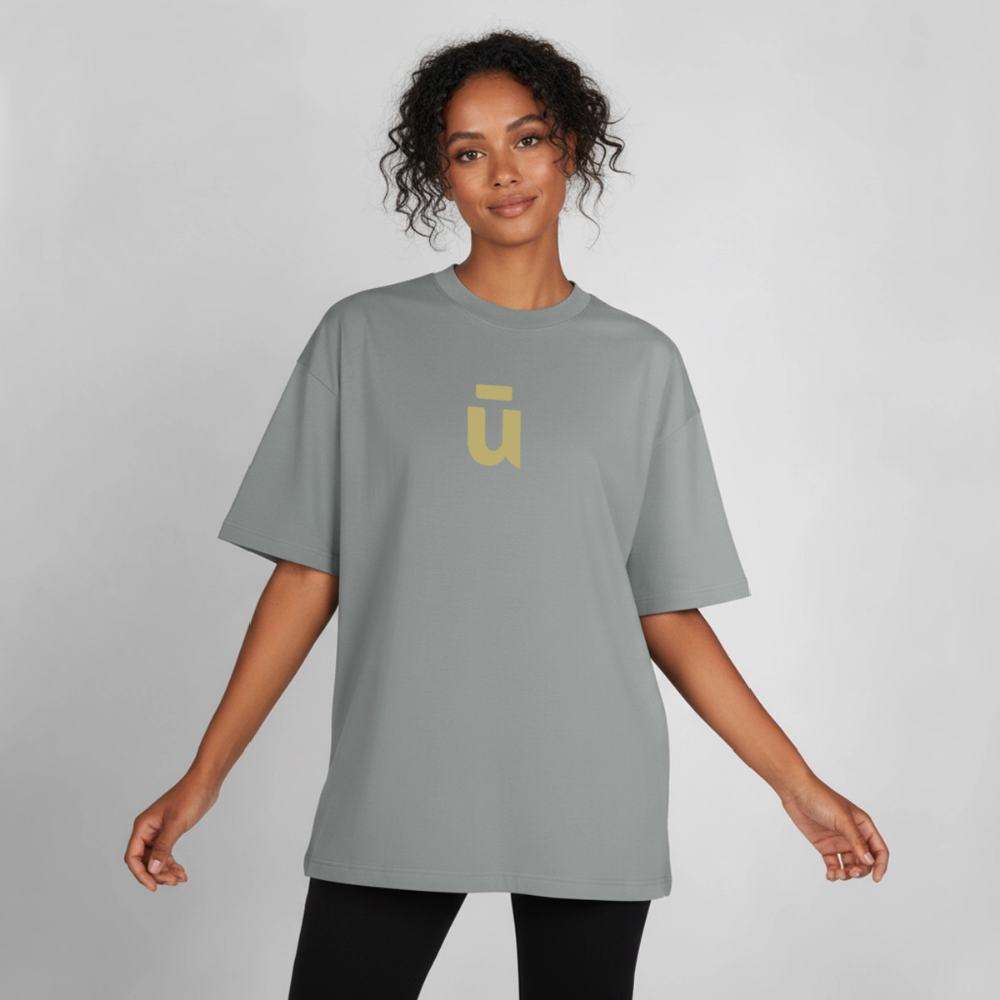 Heavyweight Boxy Unisex T-Shirt by Stanley/Stella - misty grey
