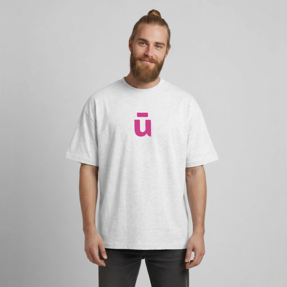 Heavyweight Boxy Unisex T-Shirt by Stanley/Stella - cool heather grey