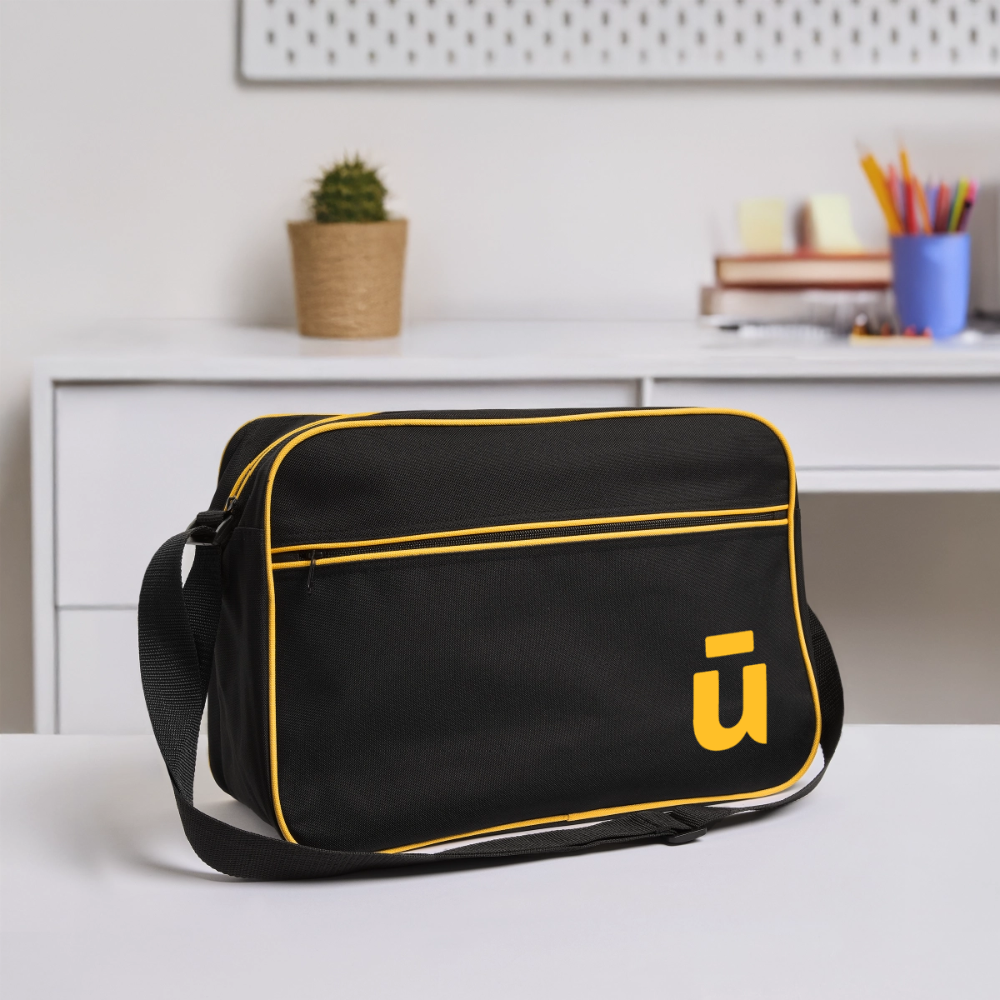 Retro Bag - black/gold