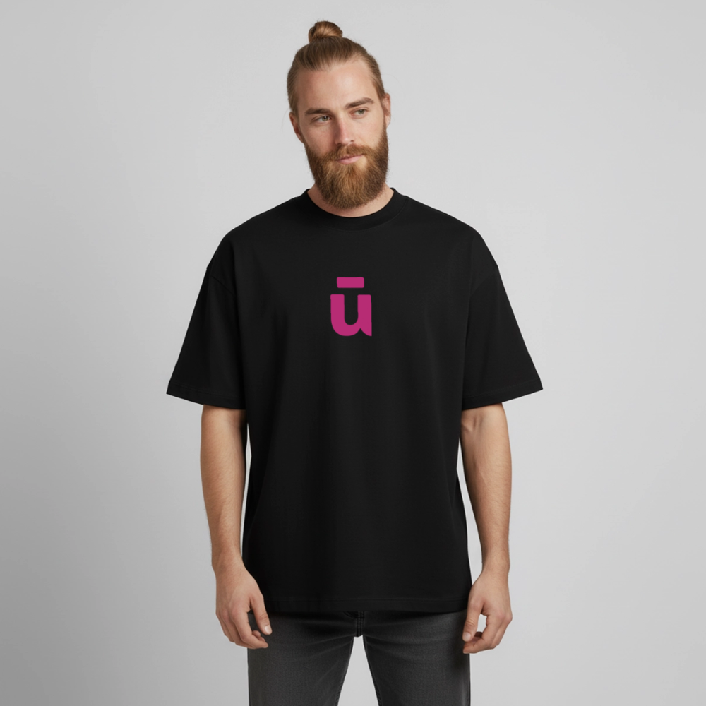 Heavyweight Boxy Unisex T-Shirt by Stanley/Stella - black