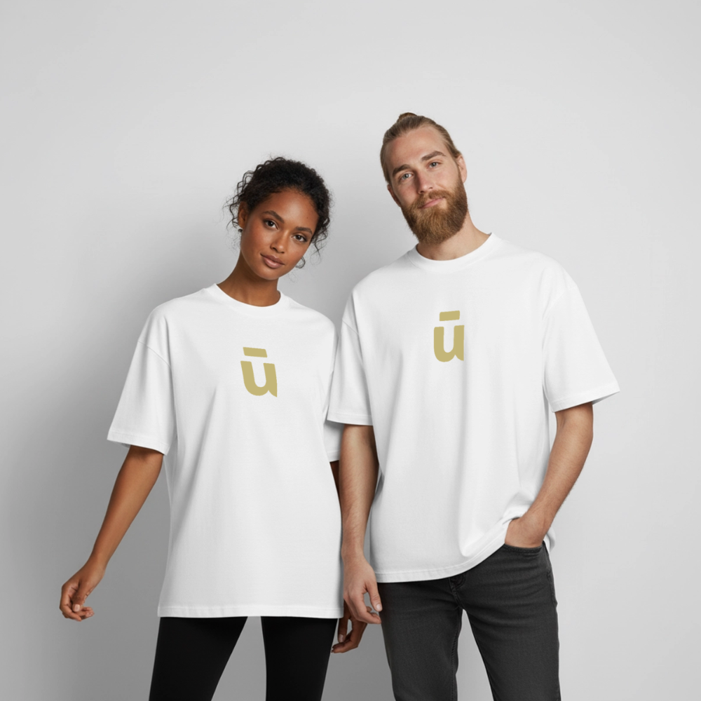 Heavyweight Boxy Unisex T-Shirt by Stanley/Stella - white