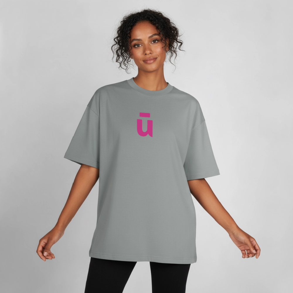 Heavyweight Boxy Unisex T-Shirt by Stanley/Stella - misty grey