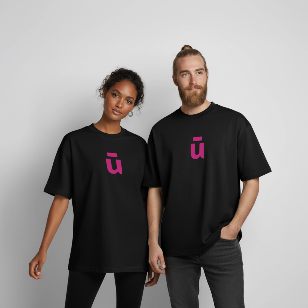 Heavyweight Boxy Unisex T-Shirt by Stanley/Stella - black